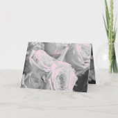 Roze Zwart Wit en Grijze bruiloft (Achterkant)