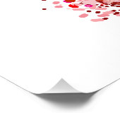 Roze zwart-wit foto afdruk (Hoek)