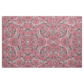  roze zwart-wit lak printpatroon stof (Fat Quarter)
