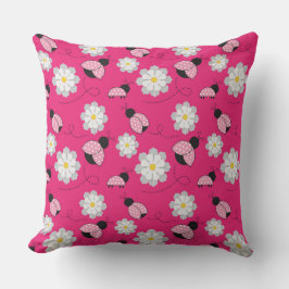 ROZE ZWART WIT LIEVEHEERSBEESTJES & WITTE MADELIES KUSSEN