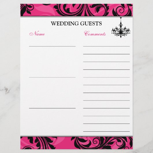 Roze zwart-witluhandelaarstboek (Voorkant)