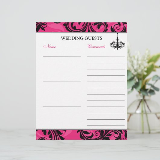 Roze zwart-witluhandelaarstboek (Staand voorkant)