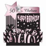 Roze, zwart, zilvermetaal | DY Birthday Staand Fotobeeldje<br><div class="desc">Vrijstaande 'Birthday Cutouts'. Maakt een geweldig gesprek op gang! Deze schattige Tafeltafel/taarttop van de DIY-partij zal een gigantische hit zijn op het feest. Geweldig voor elke verjaardag ( 1e, 2e, 3e, 5e, 6e, 7e, 8e, 9e, 10e, 11e, 12e, 13e, 14e, 15e, 16e, 18e, 18e, 18e, 18e, 18e, 18e, 18e, 18e,...</div>