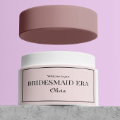 Roze & Zwarte Bruidsmeisje Era Label Sticker