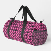 Roze Zwarte Buffalo Hart Plaid Plunjezak (Rechterhoek)