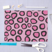 Roze zwarte Cheetah Dierlijk papier (Craft)