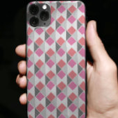roze & zwarte driehoekpatroon esthetisch Case-Mate iPhone case