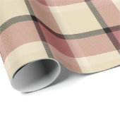 Roze, zwarte en zwarte tinten cadeaupapier (Rol Hoek)