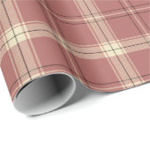 Roze, zwarte en zwarte tinten cadeaupapier (Rol Hoek)