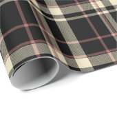 Roze, zwarte en zwarte tinten cadeaupapier (Rol Hoek)