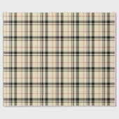 Roze, zwarte en zwarte tinten cadeaupapier (Vlak)