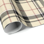 Roze, zwarte en zwarte tinten cadeaupapier (Rol Hoek)