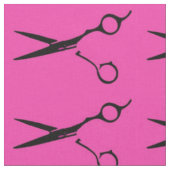 Roze, zwarte haarsnippers stof (Close Up)