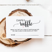 Roze zwarte hartkalligrafie luidere ritssluiting informatiekaartje