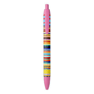 Roze Zwarte Inkt Pen