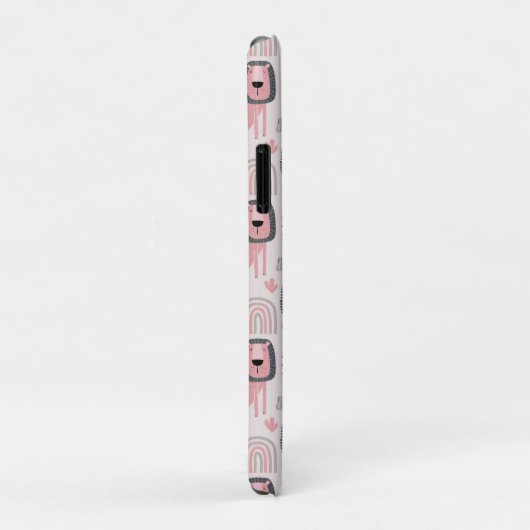 Roze zwarte luiers Boho Rainbows Case-Mate iPhone Case (Achterkant/rechts)