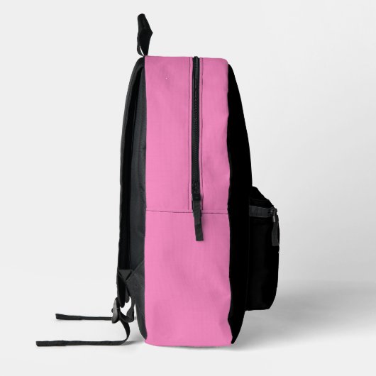 Roze zwarte meisjes tiener volleybal team kleuren bedrukte rugzak (Links)