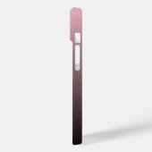 Roze Zwarte Ombre Achtergrond Case-Mate iPhone Case (Achterkant / Links)
