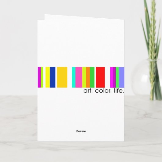 Roze & Zwarte Patchwork Kerstboom Feestdagen Kaart (Achterkant)