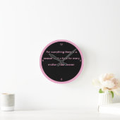 Roze & zwarte  Pred. 3:1 klok (Huis)