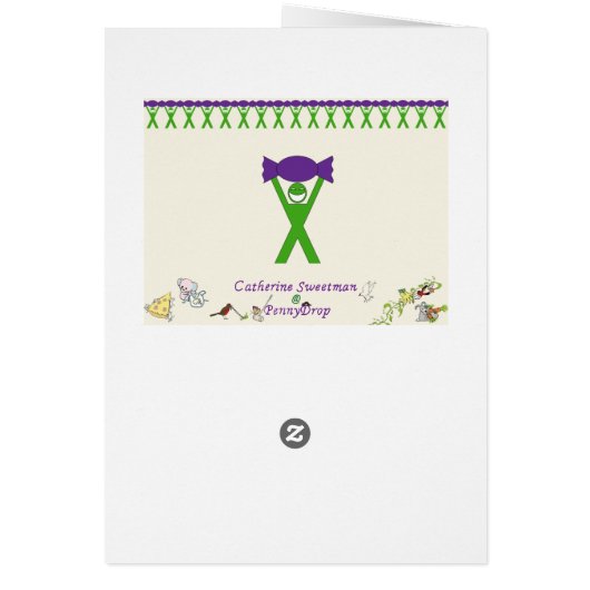 Roze zwarte rand Abstracte kunst Acrylverf (Achterkant)