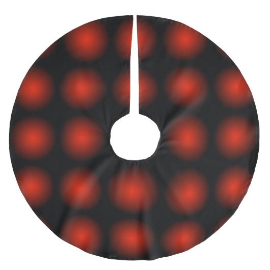 Roze zwarte rok met een zwarte lamppatroon kerstboom rok (Voorkant)