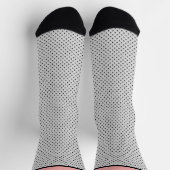 Roze zwarte stip sokken (Top)
