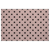Roze zwarte stip stof (Fat Quarter)