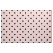 Roze zwarte stip stof (Fat Quarter)