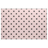 Roze zwarte stip stof (Fat Quarter)