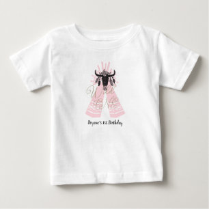 Roze & Zwarte Teepee Pijlen Boho Chic Wild EEN 1e