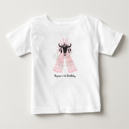Roze & Zwarte Teepee Pijlen Boho Chic Wild EEN 1e (Voorkant)