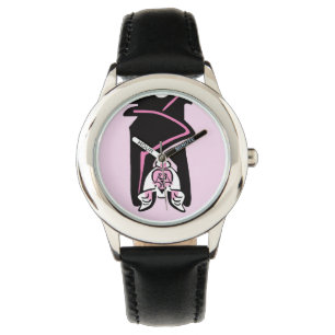 Roze & Zwarte Vleermuis - Wildlife - Natuur - Ecol Horloge