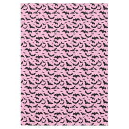 Roze zwarte vleermuizen tafelkleed