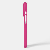 Roze Zwarte Wimpers Glam Verjaardag Case-Mate iPhone Case (Achterkant / Links)