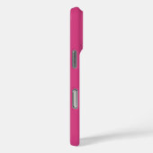 Roze Zwarte Wimpers Glam Verjaardag Case-Mate iPhone Case (Achterkant / Rechts)