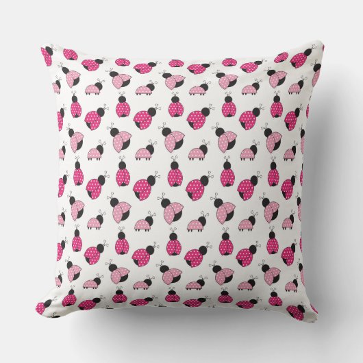 ROZE ZWARTE WITTE LIEVENHEERSBEESTJES KUSSEN (Voorkant)