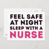 Roze zwarte zure zure Humor Briefkaart (Voorkant / Achterkant)