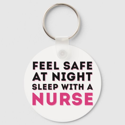 Roze zwarte zure zure Humor Sleutelhanger (Voorkant)
