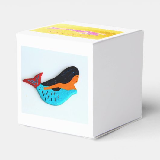 roze zwembad bedankdoosjes (Achterkant)