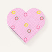 Roze zwembad en buizen notitieboek (Voorkant)