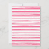  Roze Zwembad Party Meisje Verjaardag Kaart (Achterkant)