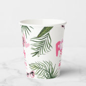  Roze Zwembad Party Meisje Verjaardag Papieren Bekers (Links)