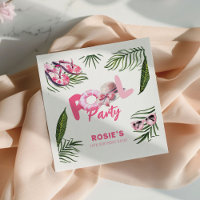 Roze Zwembad Party Meisje Verjaardag