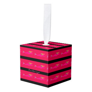 roze zwemblazen zwart decoratie