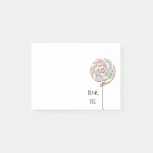 Roze zwembril Lollipop Post-it notities Post-it® Notes (Voorkant)