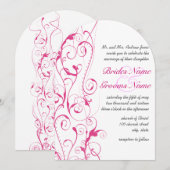 Roze zwembroeken Weddenschappen Kaart (Voorkant / Achterkant)