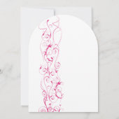 Roze zwembroeken Weddenschappen Kaart (Achterkant)