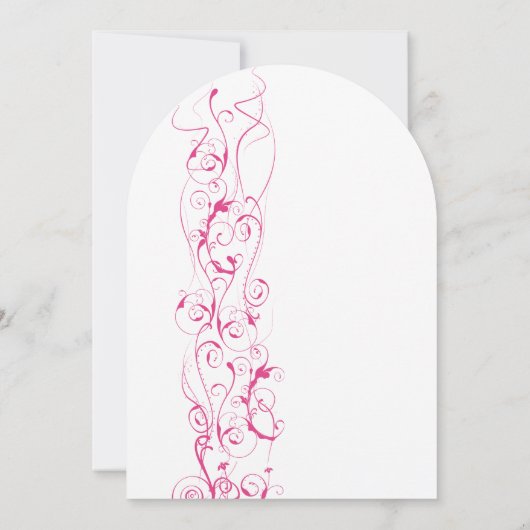 Roze zwembroeken Weddenschappen Kaart (Achterkant)