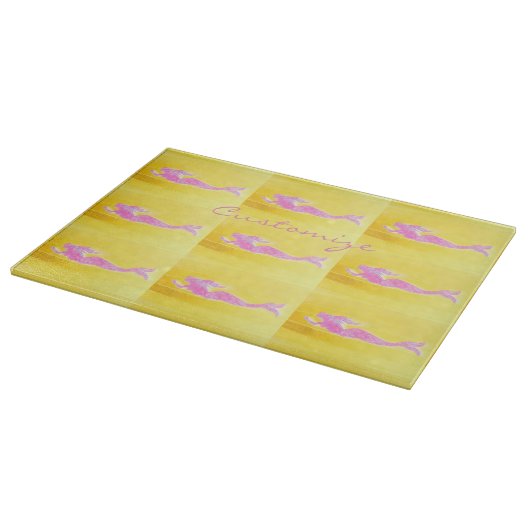 roze zwemmermata snijplank (Hoek)